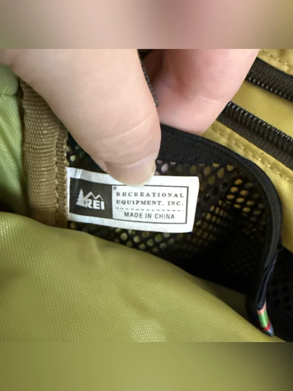 REI Co-op Women’s Green Crossbody Messenger Bag